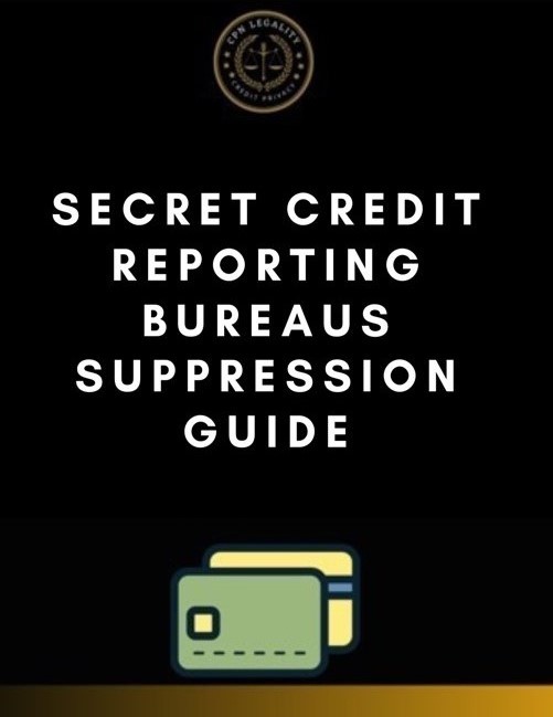 Credit guide supression cover