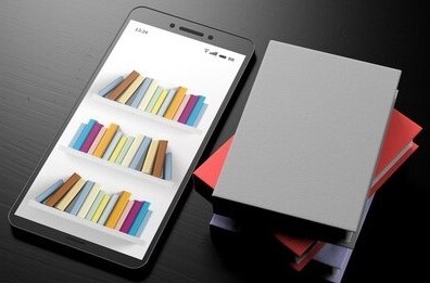 e-books-concept-books