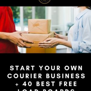 start your own courier cover