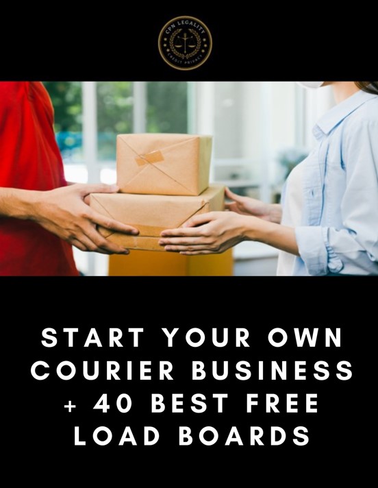 start your own courier cover