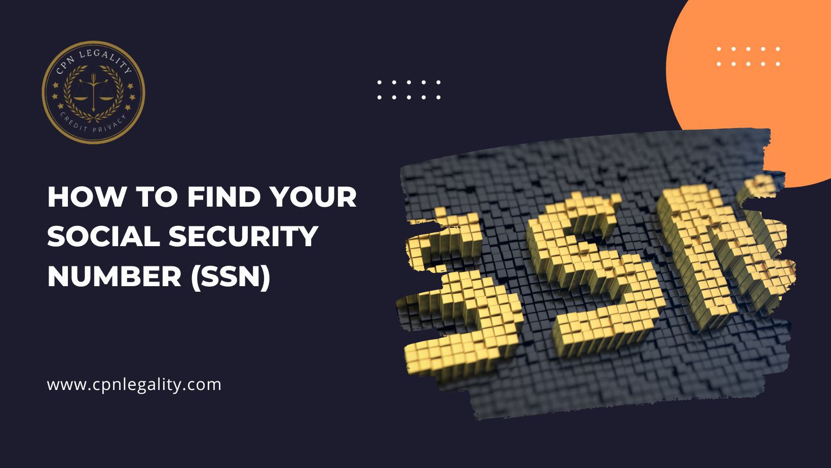 How to Find Your Social Security Number (SSN) - cpnlegality